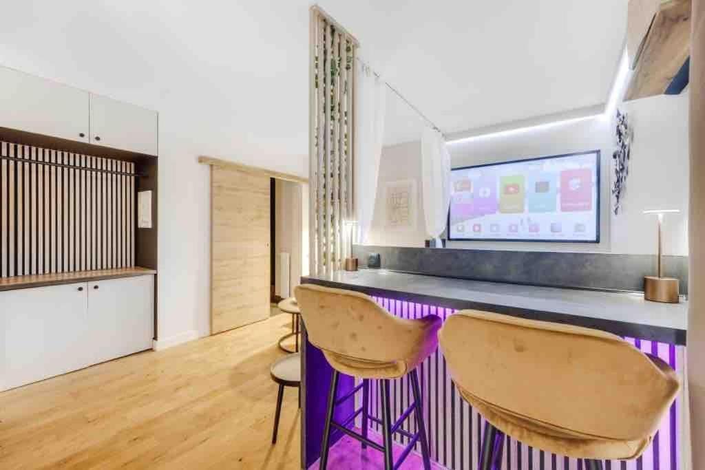 Appartement Panorama - A Seulement 15 Minutes Des Champs-Elysees Clichy Exteriér fotografie